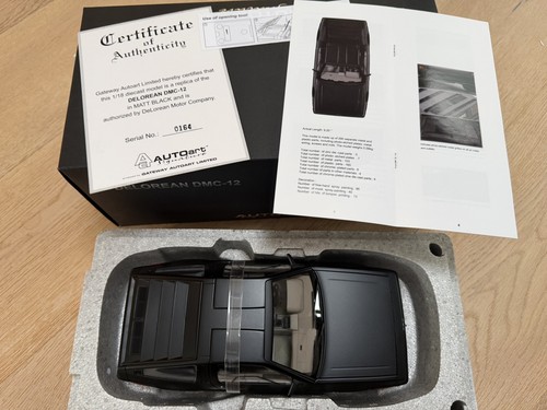Autoart delorean dmc 12 - autoart, dmc-12