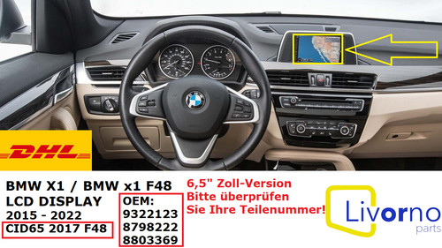 Bmw f48 lcd - x1, 6.5"